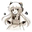 Jack O'Lantern scarecrow tattoo design idea