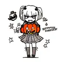 Jack O'Lantern tattoo design idea