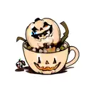 Jack O'Lantern tattoo design idea