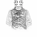 Incorporate the iconic weapons of Michael Myers, Ghostface, Freddy Krueger, Jason Voorhees, Pinhead, and Leatherface into a dynamic and visually striking design. tattoo design idea
