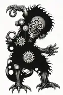 I hate you know tattoo design idea