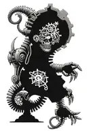 I hate you know tattoo design idea