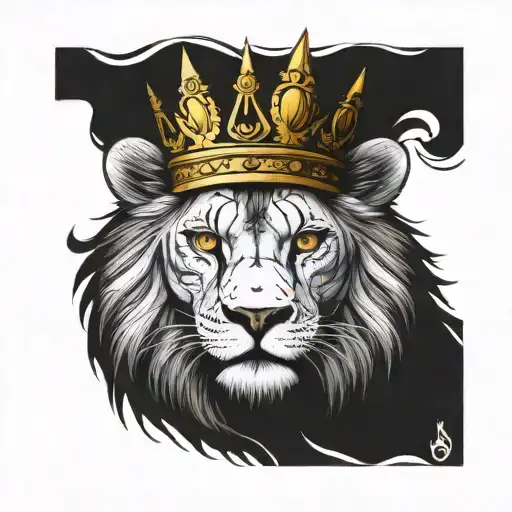 lions eyes with the name"Nala with crown  tattoo design idea