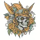 harlem new york city tattoo design idea