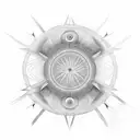 alex grey inspired sleeve of eyes swirling around the arm tattoo design idea