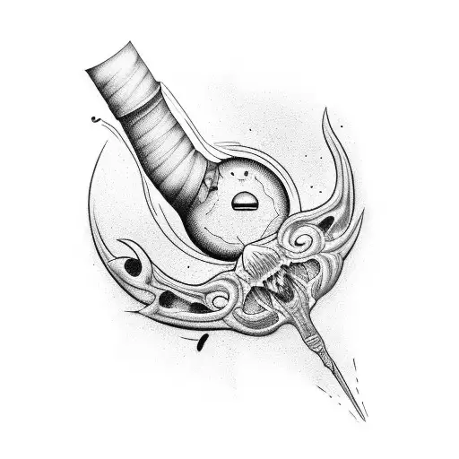 creation of Adam on left inside full arm tattoo design idea