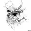 itachi eyes tattoo design idea