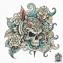 333 tattoo design idea