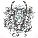 333 tattoo design idea