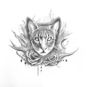 name melissa tattoo design idea