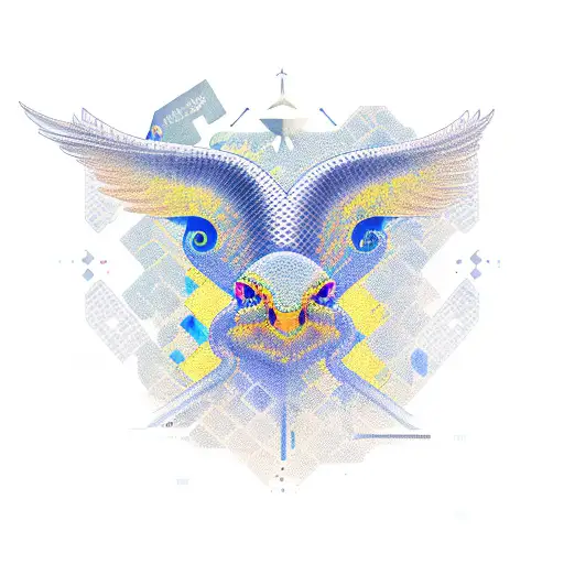 Mynah has Bitcoin in Germany or Deutschland and she is Python language Programmer with laptop tattoo design idea