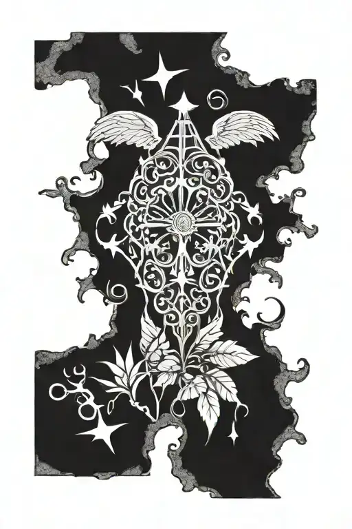 all major  New Testament stories  tattoo design idea