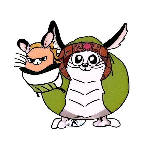 tatuagem de onepiece misturada com animais marinhos tattoo design idea