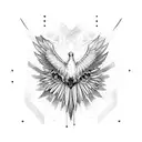 heartless vulture  tattoo design idea