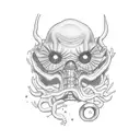 stranger things tattoo design idea