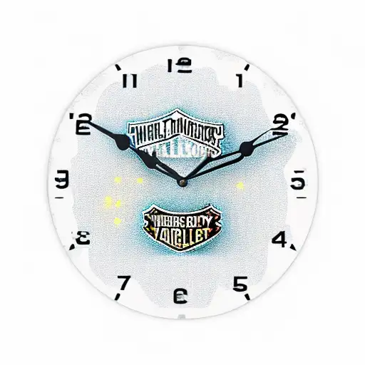 Harley Davidson valley clock tattoo design idea