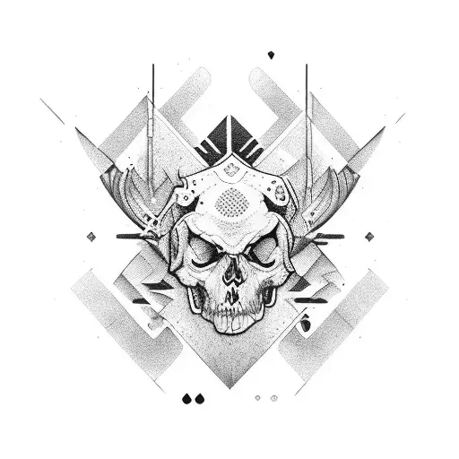 cuervo con ojo humano tattoo design idea