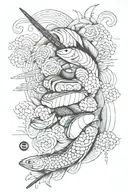 sushi tattoo design idea