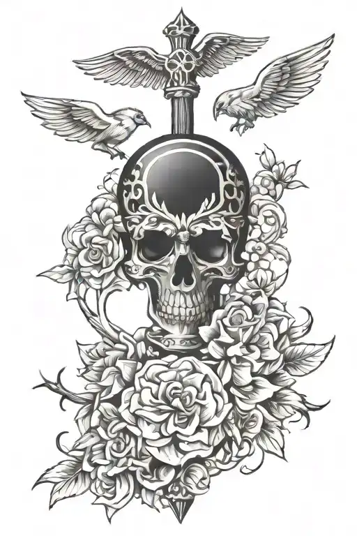 Biblical and masculine tattoo tattoo design idea