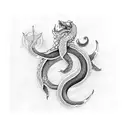 Jörmungandr tattoo design idea