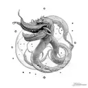 Jörmungandr tattoo design idea