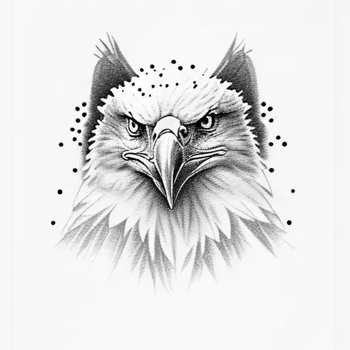 Bald Eagle - Bird Line Drawing - CleanPNG / KissPNG