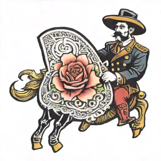 matador travel stamps tattoo design idea