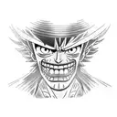 luffy tattoo design idea