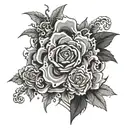 Japanese words saying one more time tattoo design idea