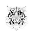 tamil tiger tattoo design idea