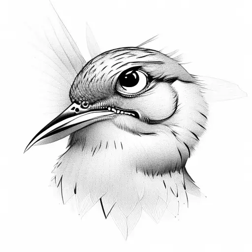 mockingbird tattoo design idea