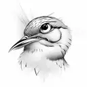mockingbird tattoo design idea