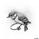 mockingbird tattoo design idea