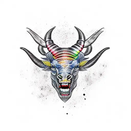 cultura andina, naturaleza, liderazgo, perseverancia, aventura, tauro tattoo design idea