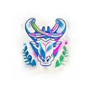 cultura andina, naturaleza, liderazgo, perseverancia, aventura, tauro tattoo design idea