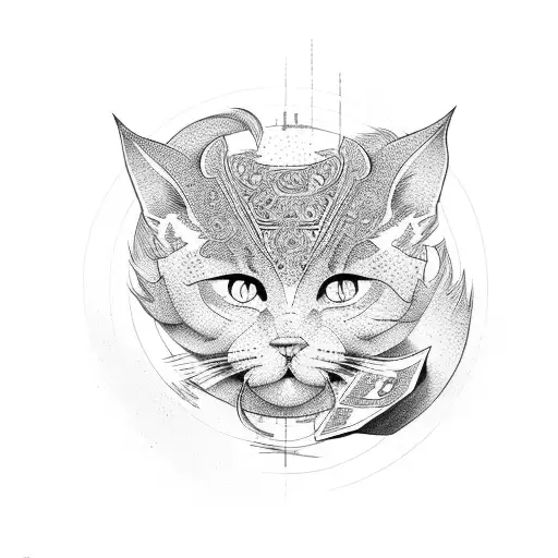 Chase the money tattoo design idea