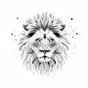 lion Israel tattoo design idea