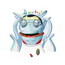 bobs burgers tattoo design idea