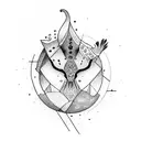 perfectly imperfect world  tattoo design idea