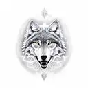 sigma wolf tattoo design idea