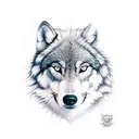 sigma wolf tattoo design idea