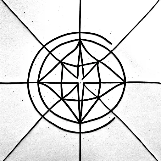 signo geminis astral tattoo design idea