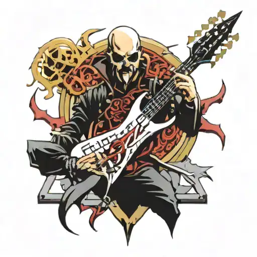 judas priest tattoo design idea
