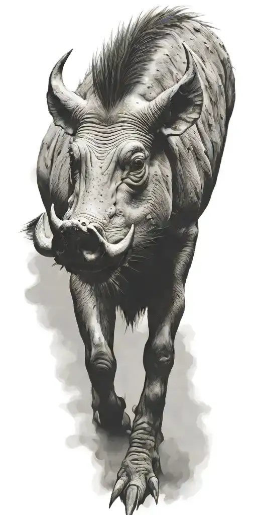  Warthog  tattoo design idea