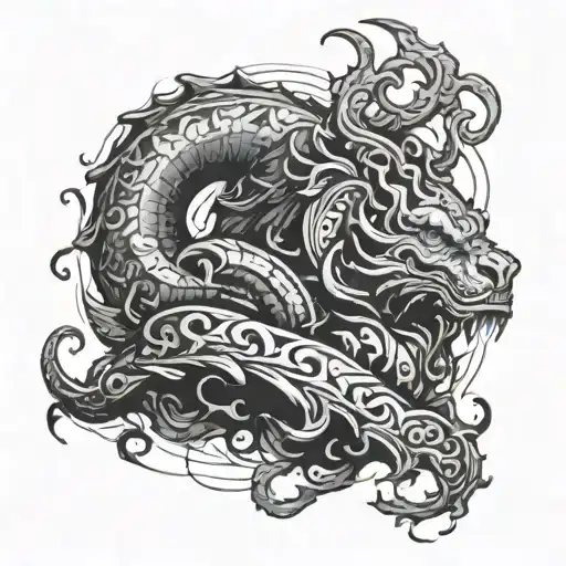 mythology tattoo design idea