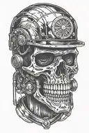 skull welder tattoo design idea