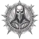 judas priest tattoo design idea