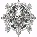 judas priest tattoo design idea