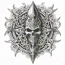 judas priest tattoo design idea