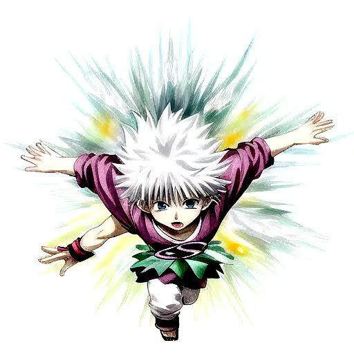 killua zoldyc tattoo design idea